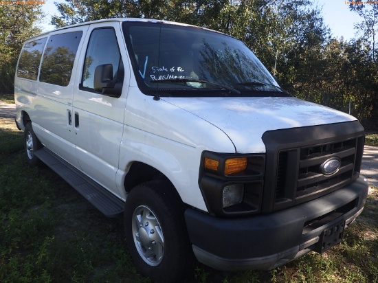 12-08210 (Trucks-Van Cargo)  Seller: Florida State D.O.H. 2010 FORD E250