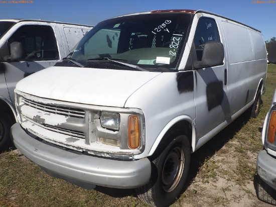 12-08221 (Cars-Van 3D)  Seller: Gov-Hillsborough County School 1999 CHEV EXPRESS
