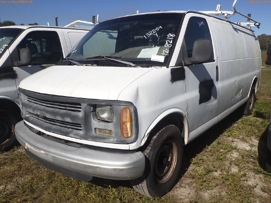 12-08218 (Trucks-Van Cargo)  Seller: Gov-Hillsborough County School 1999 CHEV EX