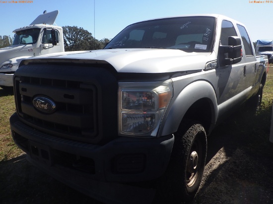 12-09114 (Trucks-Pickup 4D)  Seller: Florida State F.W.C. 2015 FORD F250