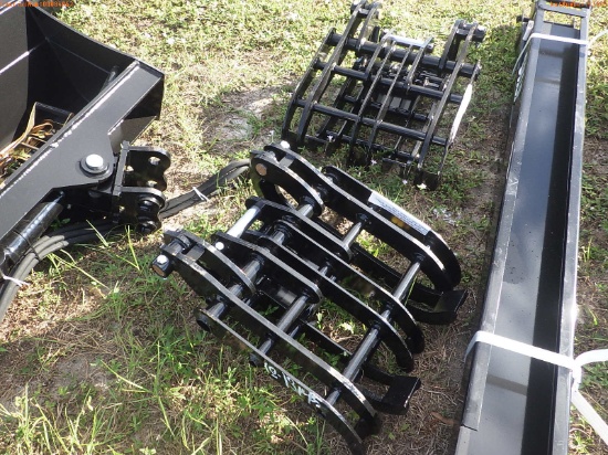 12-13145 (Equip.-Implement misc.)  Seller:Private/Dealer (2) MIVA EXCAVATOR GRAP
