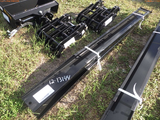 12-13144 (Equip.-Implement misc.)  Seller:Private/Dealer SET OF SKLP 7 FOOT FORK