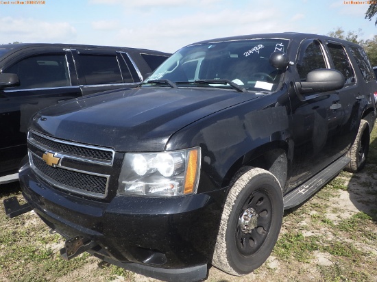 1-06227 (Cars-SUV 4D)  Seller: Florida State F.H.P. 2013 CHEV TAHOE