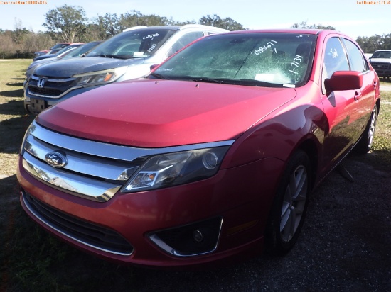 1-07134 (Cars-Sedan 4D)  Seller:Private/Dealer 2012 FORD FUSION