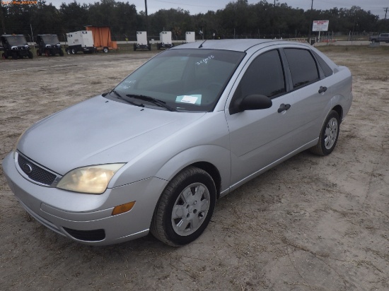 2-06158 (Cars-Sedan 4D)  Seller: Florida State B.P.R. 2007 FORD FOCUS