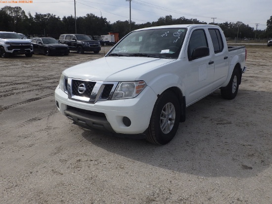 2-05111 (Trucks-Pickup 4D)  Seller: Gov-Pinellas County BOCC 2019 NISS FRONTIER