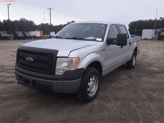 2-06156 (Trucks-Pickup 4D)  Seller: Florida State F.W.C. 2014 FORD F150