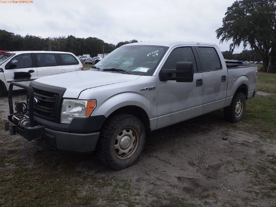2-05114 (Trucks-Pickup 4D)  Seller: Florida State F.W.C. 2014 FORD F150