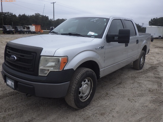 2-06212 (Trucks-Pickup 4D)  Seller: Florida State F.W.C. 2014 FORD F150