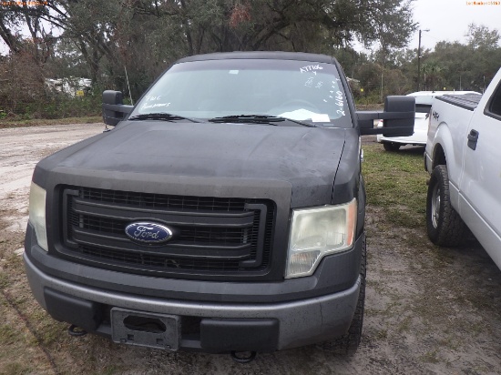 2-06160 (Trucks-Pickup 4D)  Seller: Florida State F.W.C. 2014 FORD F150