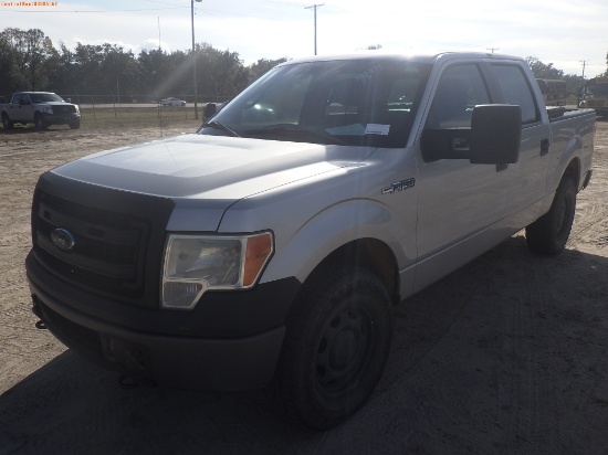 2-06235 (Trucks-Pickup 4D)  Seller: Florida State F.W.C. 2014 FORD F150