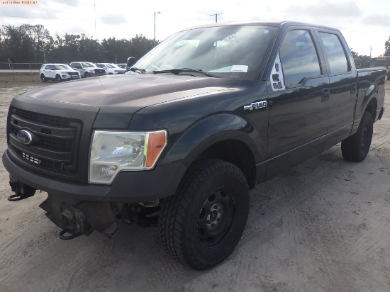 2-06228 (Trucks-Pickup 4D)  Seller: Florida State F.W.C. 2014 FORD F150