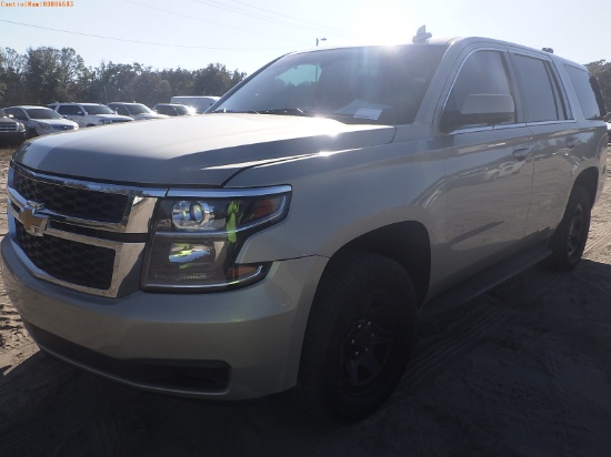 2-06244 (Cars-SUV 4D)  Seller: Gov-Pinellas County Sheriffs Ofc 2015 CHEV TAHOE