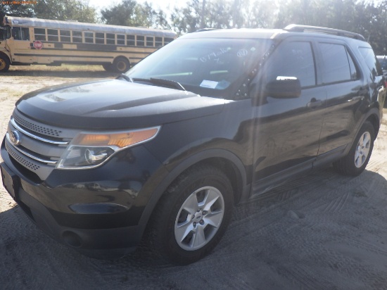 2-11110 (Cars-SUV 4D)  Seller: Florida State F.W.C. 2013 FORD EXPLORER