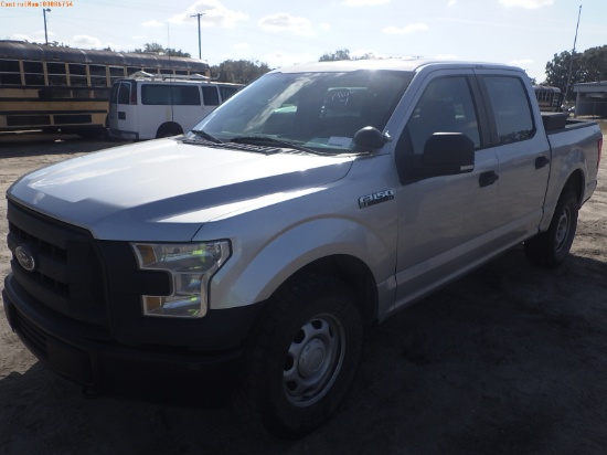 2-11126 (Trucks-Pickup 4D)  Seller: Florida State F.W.C. 2015 FORD F150