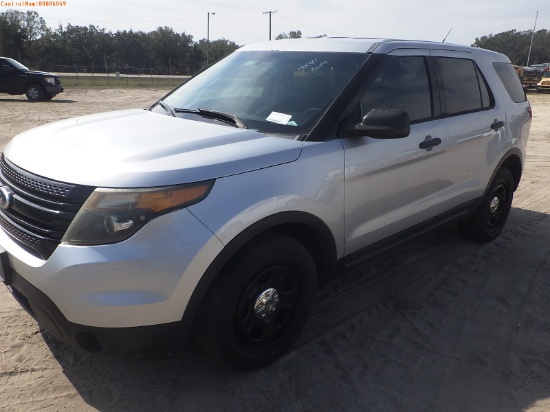 2-11127 (Cars-SUV 4D)  Seller: Florida State F.W.C. 2015 FORD EXPLORER