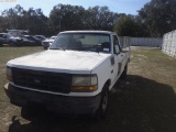2-11121 (Trucks-Pickup 2D)  Seller: Gov-Hillsborough County School 1995 FORD F15