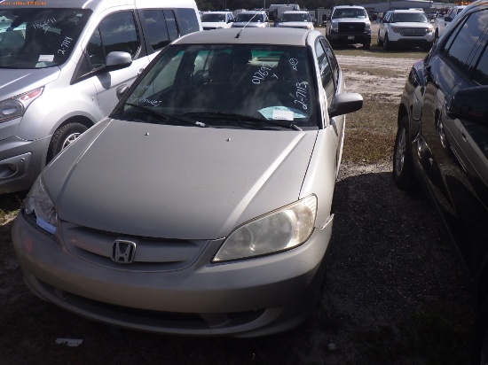 2-07113 (Cars-Sedan 4D)  Seller:Private/Dealer 2004 HOND CIVIC