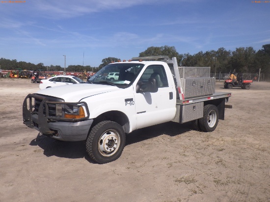 2-08133 (Trucks-Flatbed)  Seller: Florida State D.E.P. 1999 FORD F450