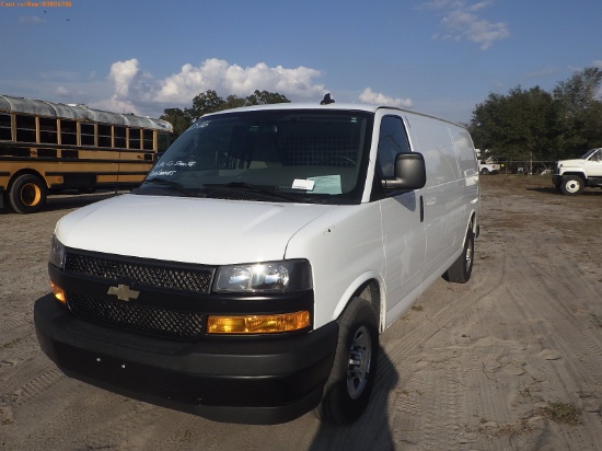 2-08119 (Trucks-Van Cargo)  Seller: Gov-Hillsborough County Sheriffs 2022 CHEV E