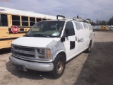 2-08120 (Trucks-Van Cargo)  Seller: Gov-Hillsborough County School 1999 CHEV 350
