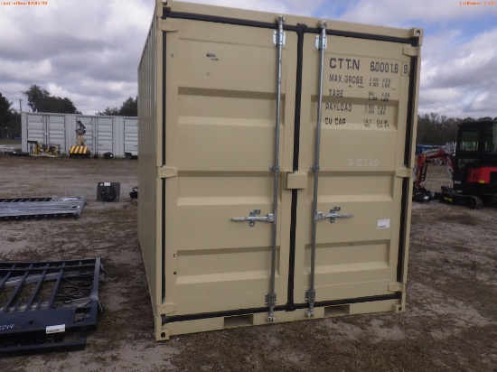 2-12220 (Equip.-Container)  Seller:Private/Dealer 10 FOOT METAL SHIPPING CONTAIN