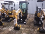 2-13149 (Equip.-Excavator)  Seller:Private/Dealer AGT H13R ENCLOSED CAB RUBBER T
