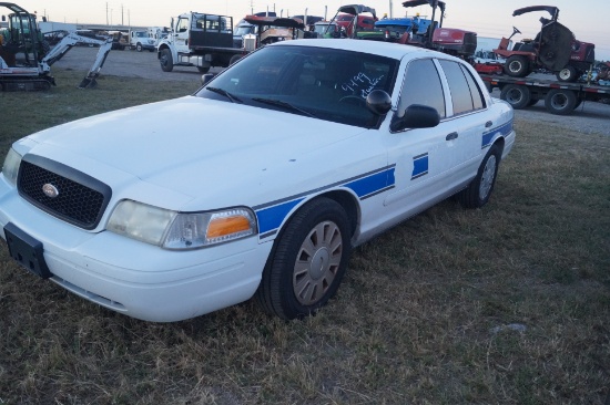 2009 Ford Crown Victoria Police Cruiser