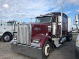 2000 Kenworth W900B Tandem Axle Sleeper Truck Tractor