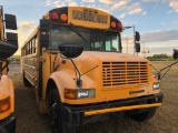 1999 International Thomas Built 3800 DT466E School Bus, 66 Passenger,Radio