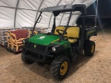 2015 John Deere Gator 825; XUV 4X4 Utility Cart