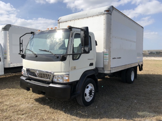 2008 International CF500 14 ft Box Truck