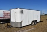 2012 Cargo Craft 16ft Enclosed Trailer