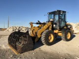 2014 Caterpillar 908H2 Midi Articulated Wheel Loader w/ Grapple