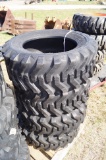 New Set of 4 SKS332 10in Skid Steer Tires