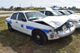 2011 Ford Crown Victoria 4 Door Police Cruiser