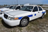 2008 Ford Crown Victoria 4 Door Police Cruiser