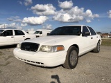 2008 Ford Crown Victoria 4 Door Police Cruiser