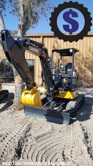 2017 John Deere 35G Mini Hydraulic Excavator