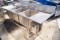 Commercial Stainless 3 Part Sink with Insinkerator System
