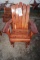 Red Cedar Amish Made Glider Chair