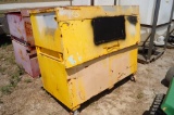 Yellow Job Box full of Hydraulic Parts