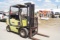 Clark Pneumatic Tire 3 Stage LP Forklift