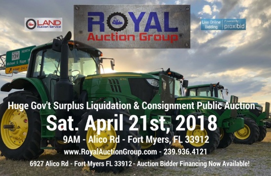 Ring 2 Gov't Surplus and Consignment Auction