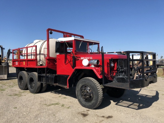 1968 Keiser Jeep M35A2 2.5 Ton 6x6 Water Pump Fire Engine