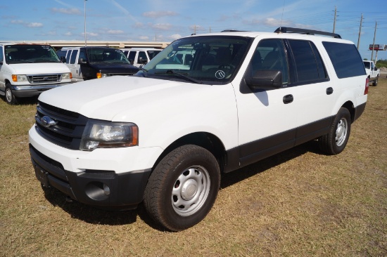 2015 Ford Ecoboost Expedition EL 4x4 8 Passenger 3rd Row SUV