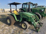 2005 John Deere 4320 4x4 Utility Tractor Loader