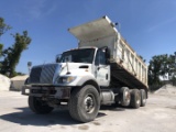 2005 International 7500 20-Yd. Tri-Axle Dump Truck