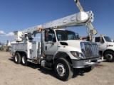 2010 International 7400 Workstar T/A 55 ft Bucket Truck