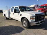 2008 Ford F350 Super Duty Crew Cab Service Truck